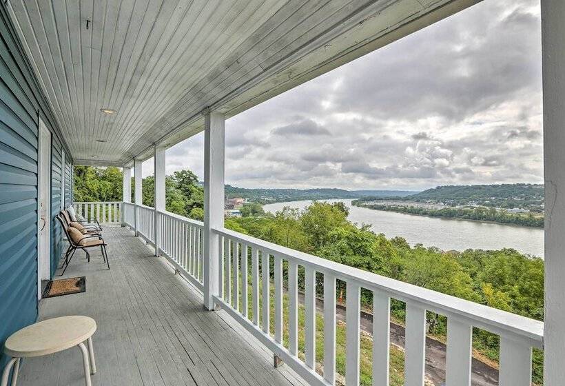 Queen City Home W/ Ohio River View   3 Mi To Dtwn!