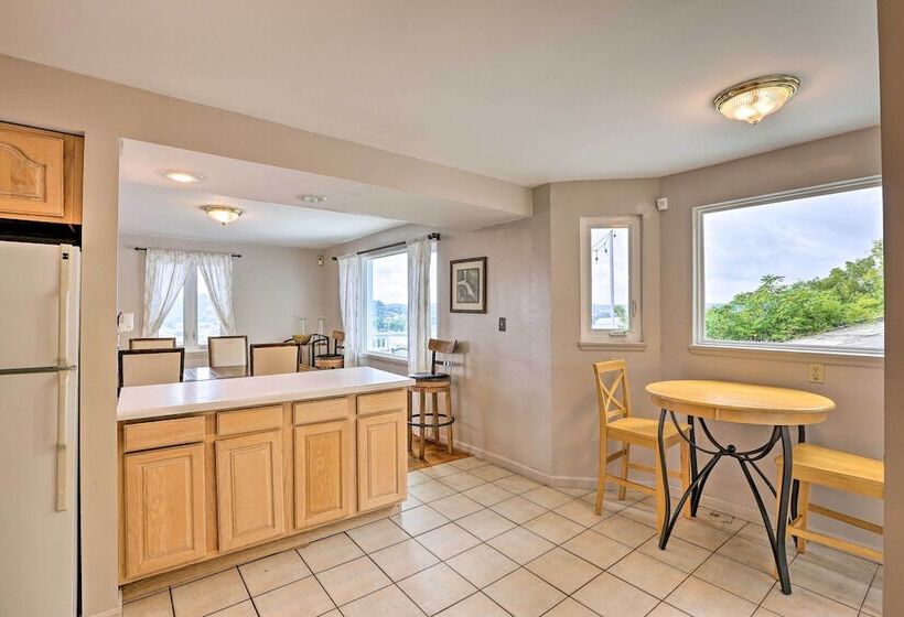 Queen City Home W/ Ohio River View   3 Mi To Dtwn!