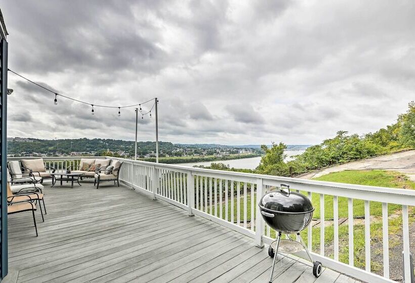 Queen City Home W/ Ohio River View   3 Mi To Dtwn!
