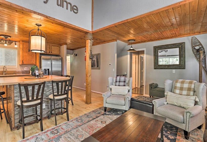 Remodeled Crestline Retreat: Walk To Lake Gregory!