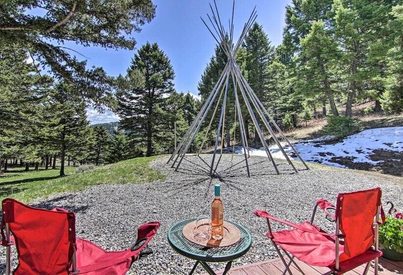 Remote Mtn Retreat W/ Hot Tub: Outside Bozeman!