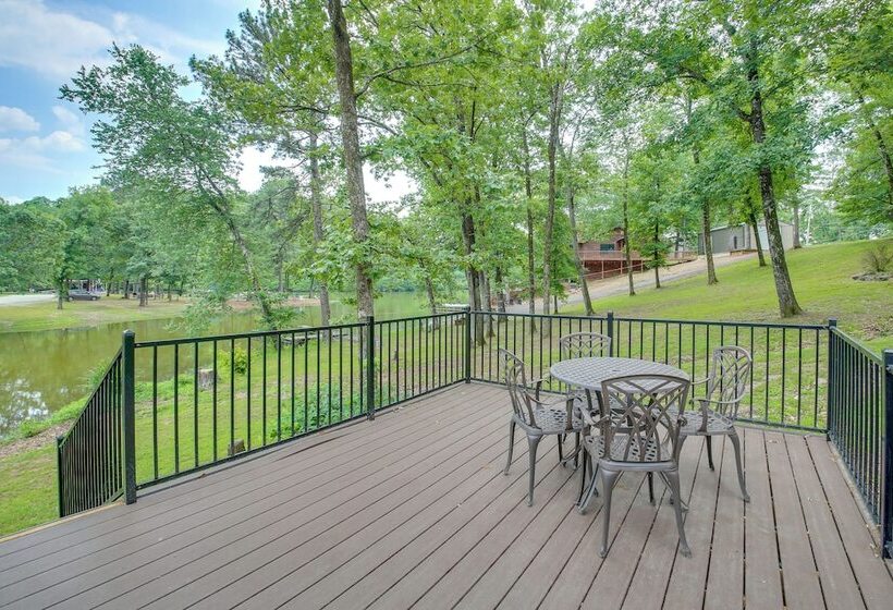 Lakefront Arkansas Home W/ Dock & Sunroom