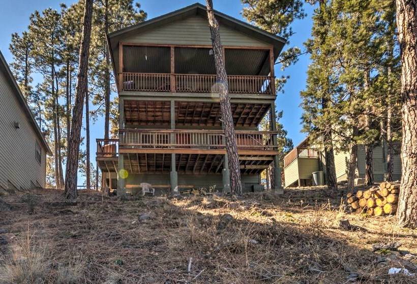 Ruidoso Cabin W/ Hot Tub & Mtn Views!