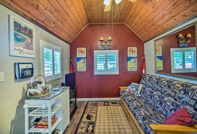 Running Springs Cabin W/ Deck + Forest Views