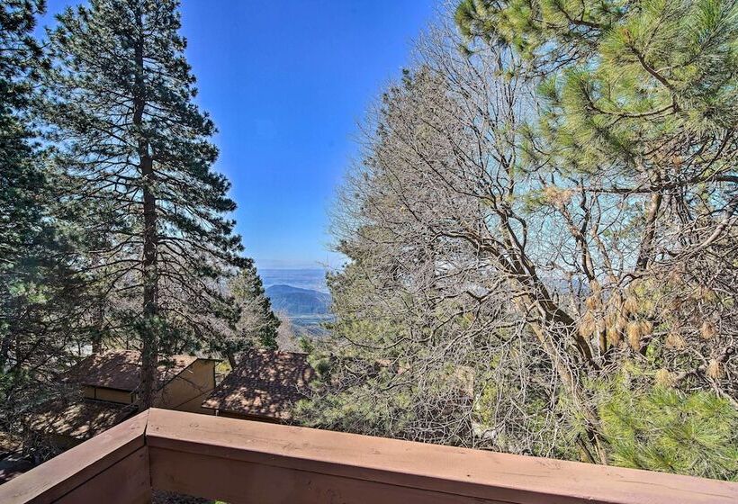 Running Springs Cabin W/ Large Deck + View!