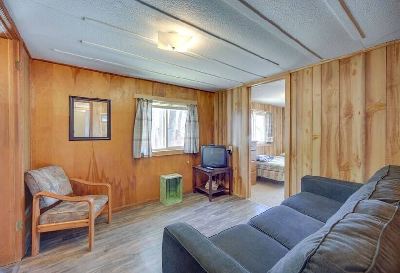 Rustic Cabin W/ Fire Pit, Steps To Sand Lake!