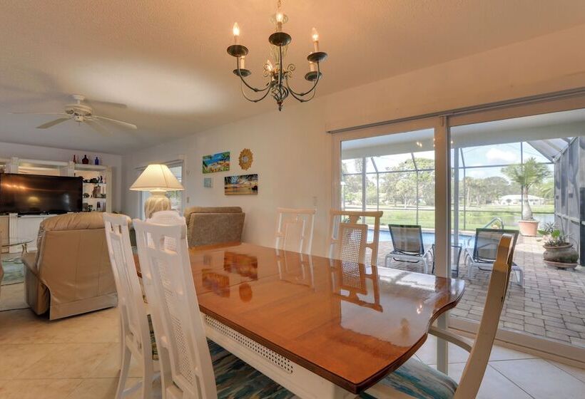 Pool, Lake & Sunset Views: Home In Sarasota