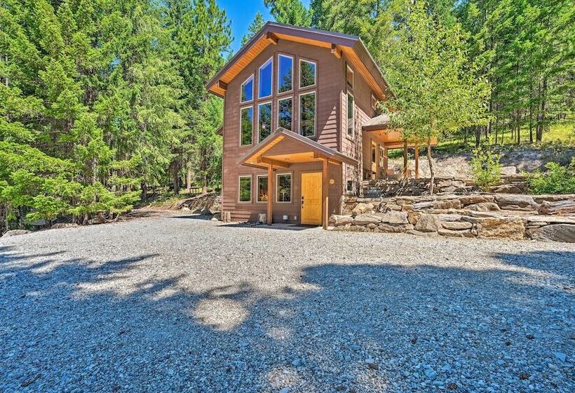 Private Leavenworth Cabin W/ Mtn Views & Fire Pit