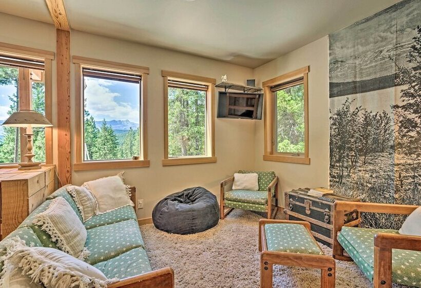 Private Leavenworth Cabin W/ Mtn Views & Fire Pit
