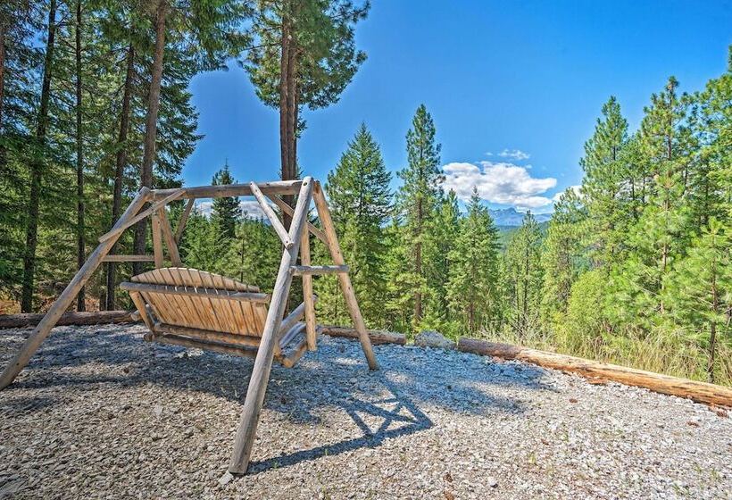 Private Leavenworth Cabin W/ Mtn Views & Fire Pit