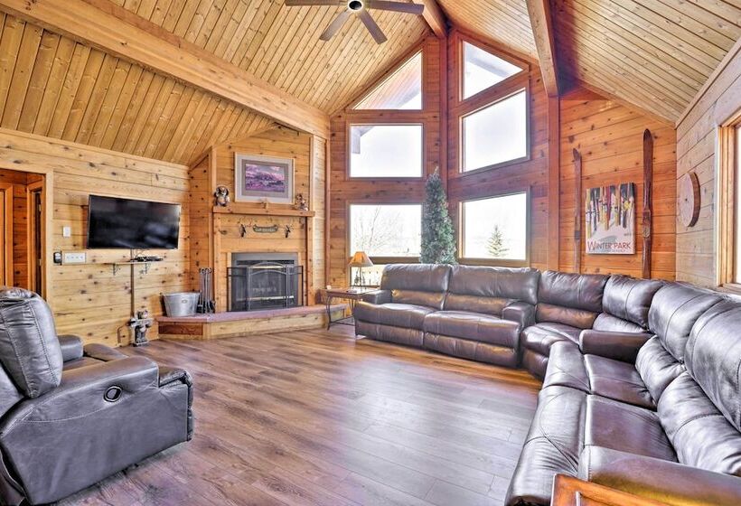 1 Mi To Granby Ranch: Family Friendly Cabin!