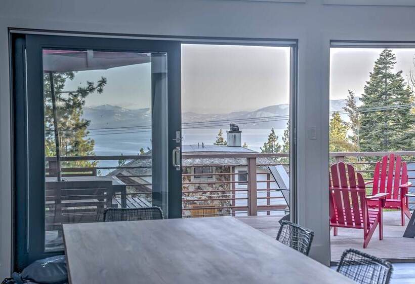 Tahoe City A Frame Home 10 Mi To Skiing!