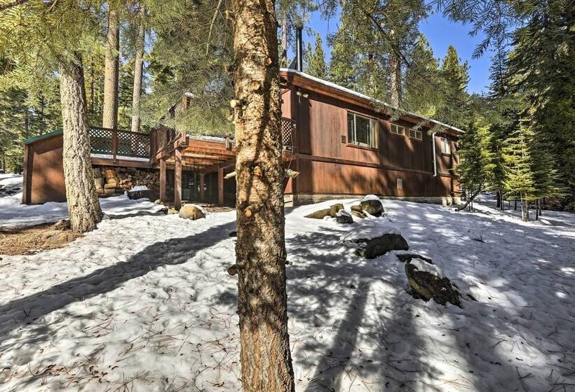 Tahoe Vista Cabin W/ Deck: 1 Mi To Kings Beach!