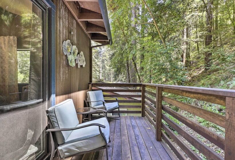 Tranquil Guerneville Home W/ Redwood Views