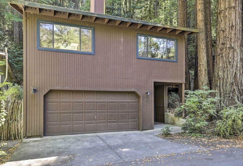 Tranquil Guerneville Home W/ Redwood Views