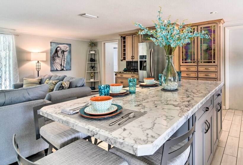 Waterfront Bradenton Home: Heated Pool & Fire Pit