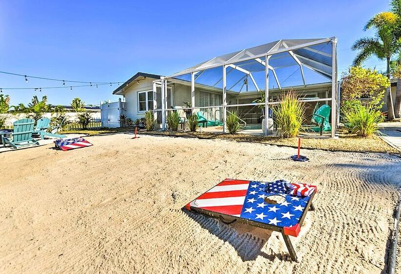 Waterfront Bradenton Home: Heated Pool & Fire Pit