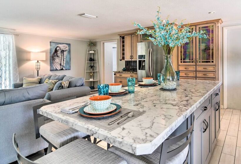 Waterfront Bradenton Home: Heated Pool & Fire Pit