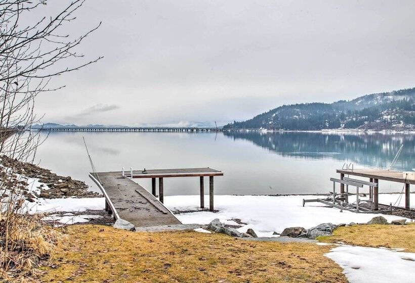 Waterfront Lake Pend Oreille Vacation Rental!