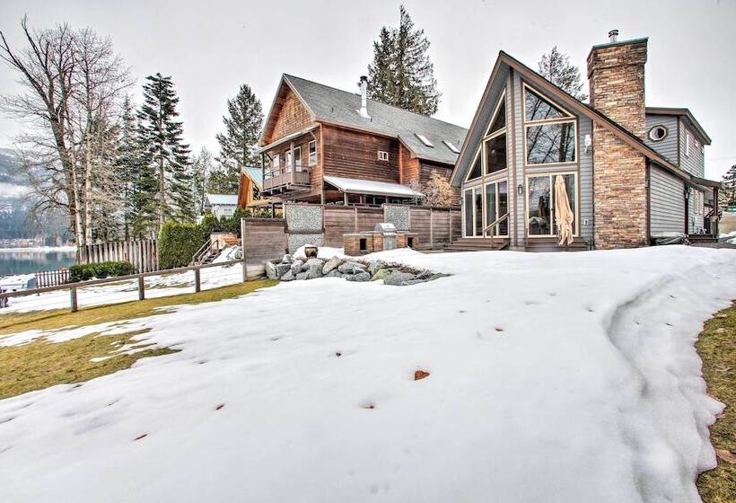 Waterfront Lake Pend Oreille Vacation Rental!