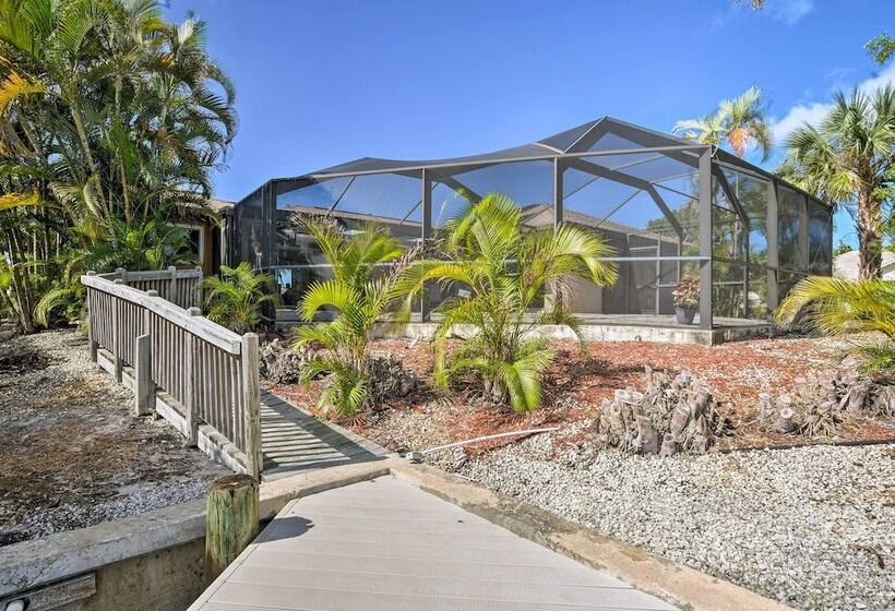 Waterfront Marco Island Home W/ Heated Pool & Dock
