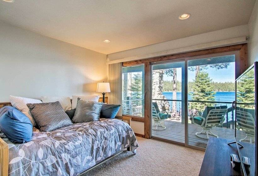 Waterfront Meeks Bay Home: Hot Tub, Walk To Trail