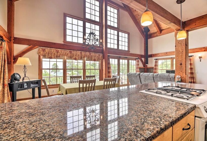 Waterfront Home W/ Dock & Beach On Lake Champlain!