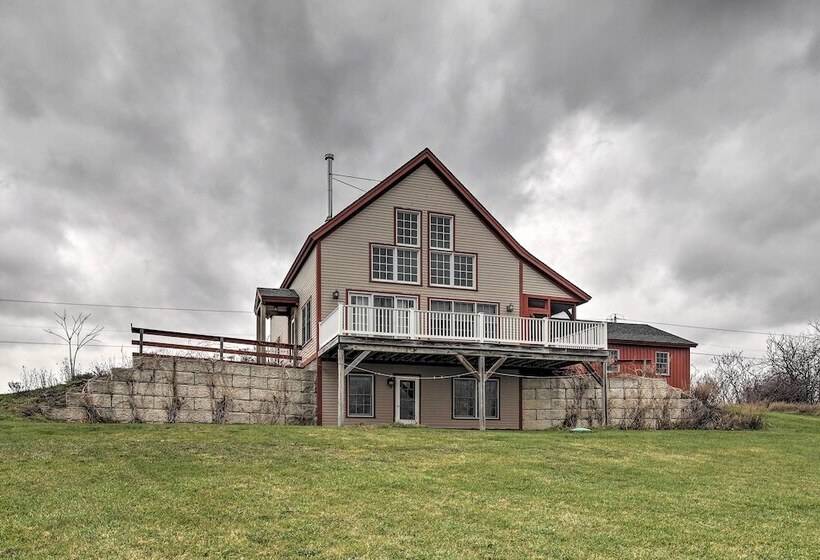 Waterfront Home W/ Dock & Beach On Lake Champlain!