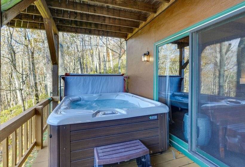 Wolf Laurel Resort Home W/ Long Range Views!