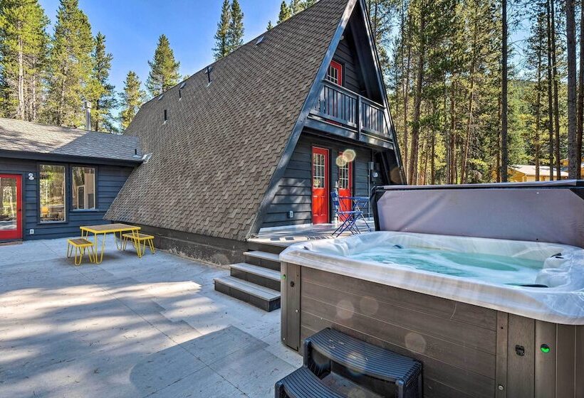4 Mi To Breck Slopes: A Frame Cabin W/ Hot Tub!