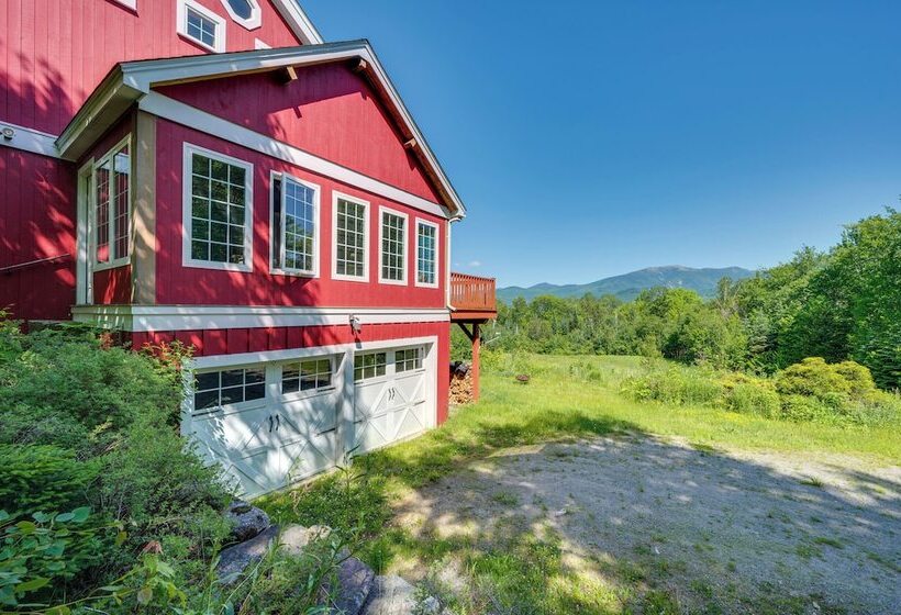 Architect Designed Franconia Home: Hot Tub & Views