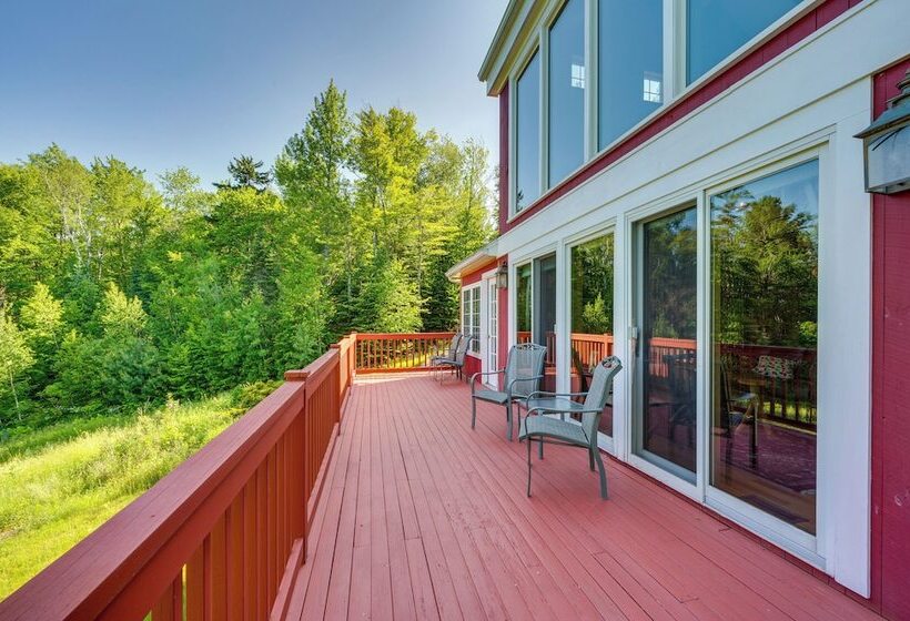 Architect Designed Franconia Home: Hot Tub & Views