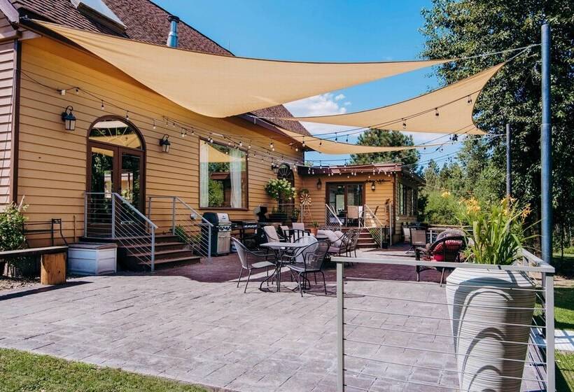 Big House Lodge    Cle Elum Retreat On 8 Acres!