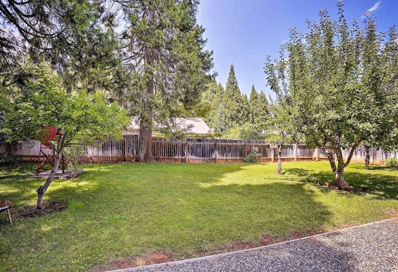 Cabin W/ Backyard Space 1/2 Mi To Trinity Lake!