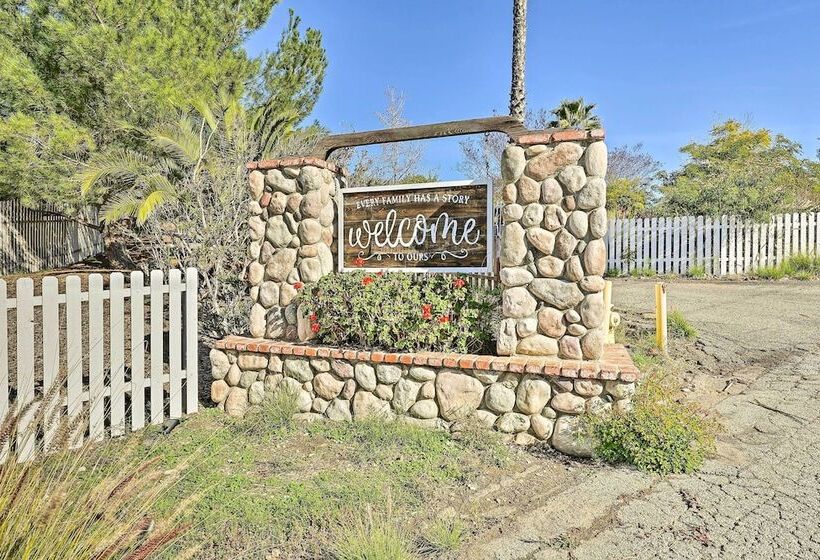 Fallbrook Home W/ Garden, Gazebo, & Fire Pit!