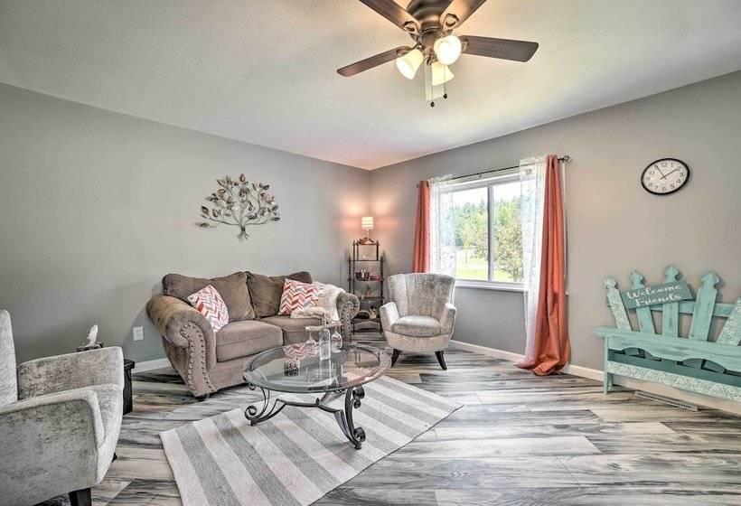 Pet Friendly Frederic Home: All Season Adventure!