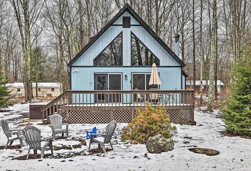 Walk To Arrowhead Lake: Cabin W/ Private Hot Tub!