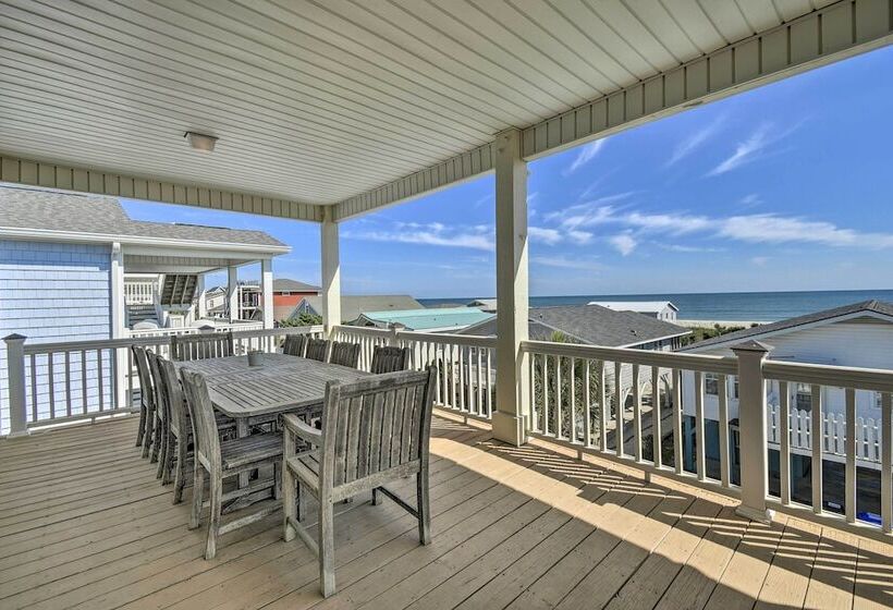 Coastal Retreat W/ Double Deck & Ocean Views!