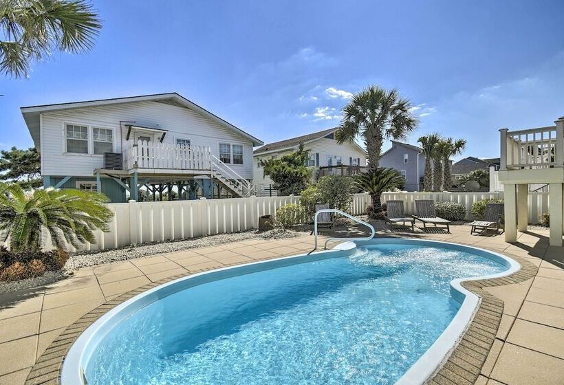 Coastal Retreat W/ Double Deck & Ocean Views!