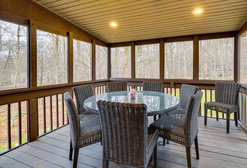 Hot Tub & Game Room: Cozy Big Bass Lake Home!