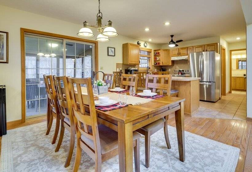 Hot Tub & Game Room: Cozy Big Bass Lake Home!