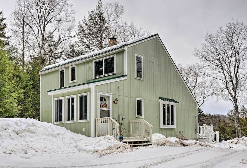 Mountain View House In Campton Close To Skiing!