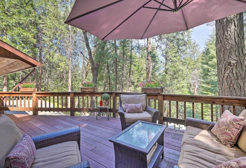 11 Mi To Apple Hill: Pollock Pines Resort Cabin