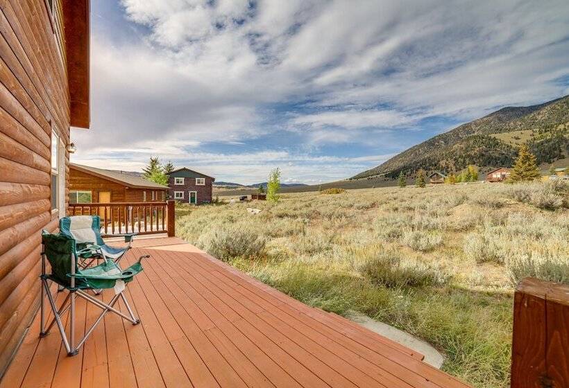 Custom Log Cabin W/ Views 20 Mi. To Yellowstone!