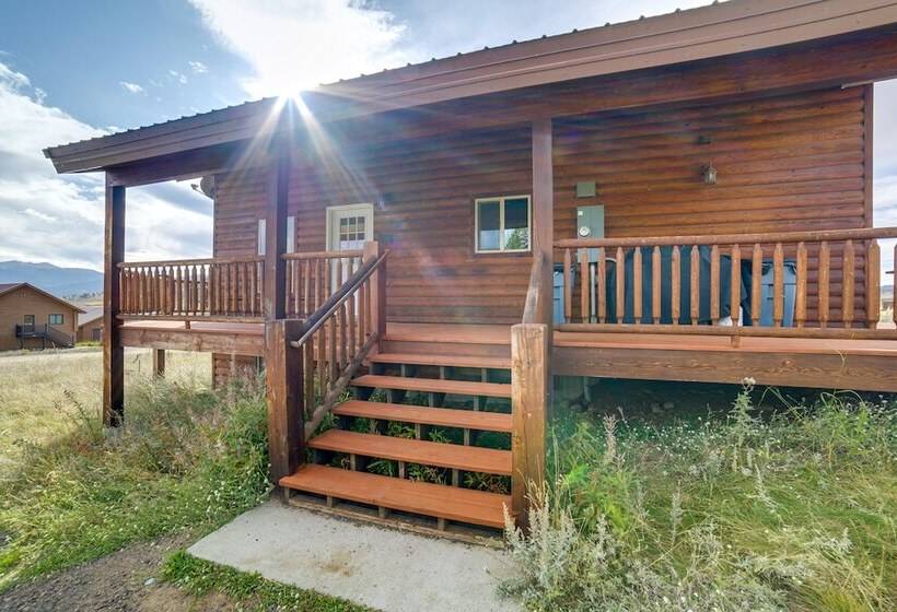 Custom Log Cabin W/ Views 20 Mi. To Yellowstone!