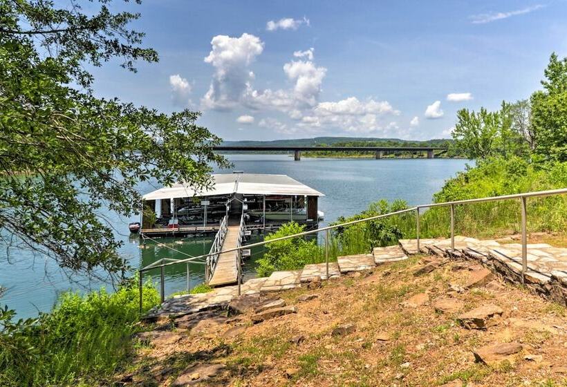 Devils Fork Resort Cabin W/ Designated Boat Slip!