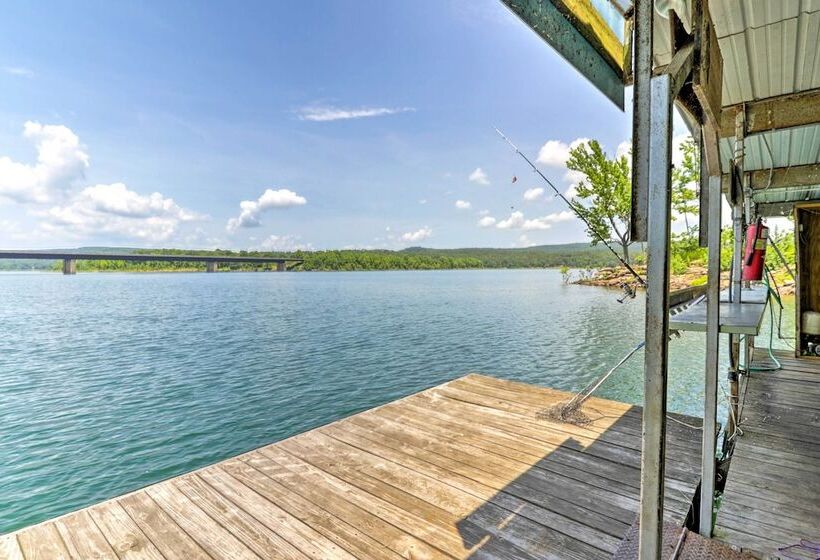 Devils Fork Resort Cabin W/ Designated Boat Slip!