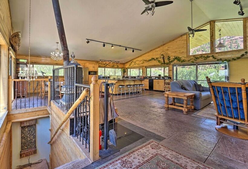 Direct Hiking Access: Riverfront Dolores Home!