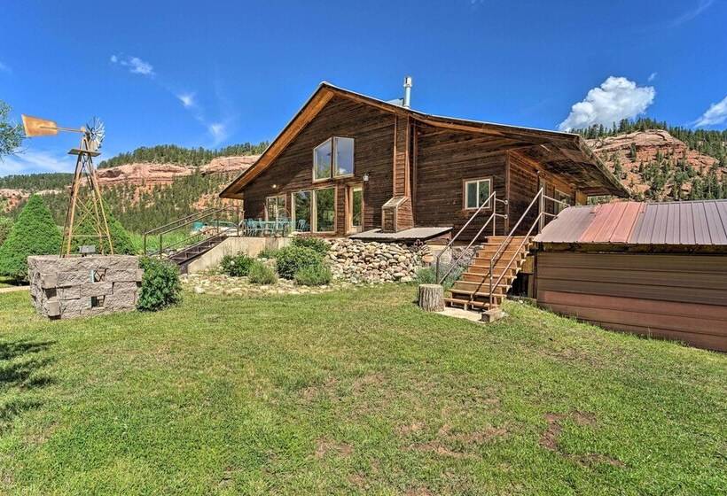 Direct Hiking Access: Riverfront Dolores Home!