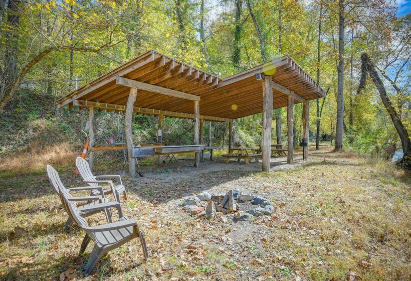 Wnc French Broad Riverwalk Retreat W/ Wifi